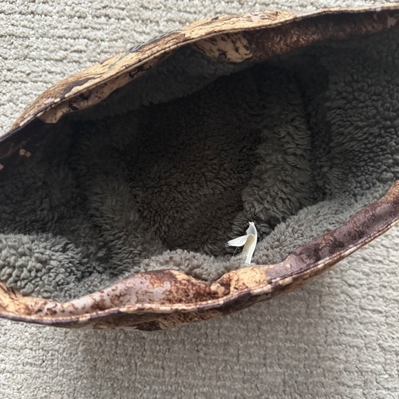 Cabelas GORE-TEX Sherpa Lined Camo Hunting Beanie Brown M33HT055 Mens OSFM - Picture 4 of 10